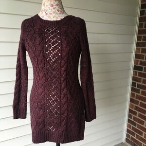 H&M Cable Knit Long Sweater